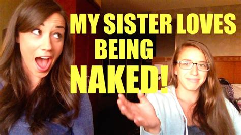 real sister naked